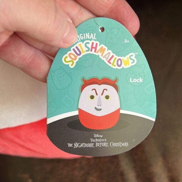 1 LEFT! SQUISHMALLOWS LOCK Nightmare Before Christmas 12” Plush - Picture 5 of 6